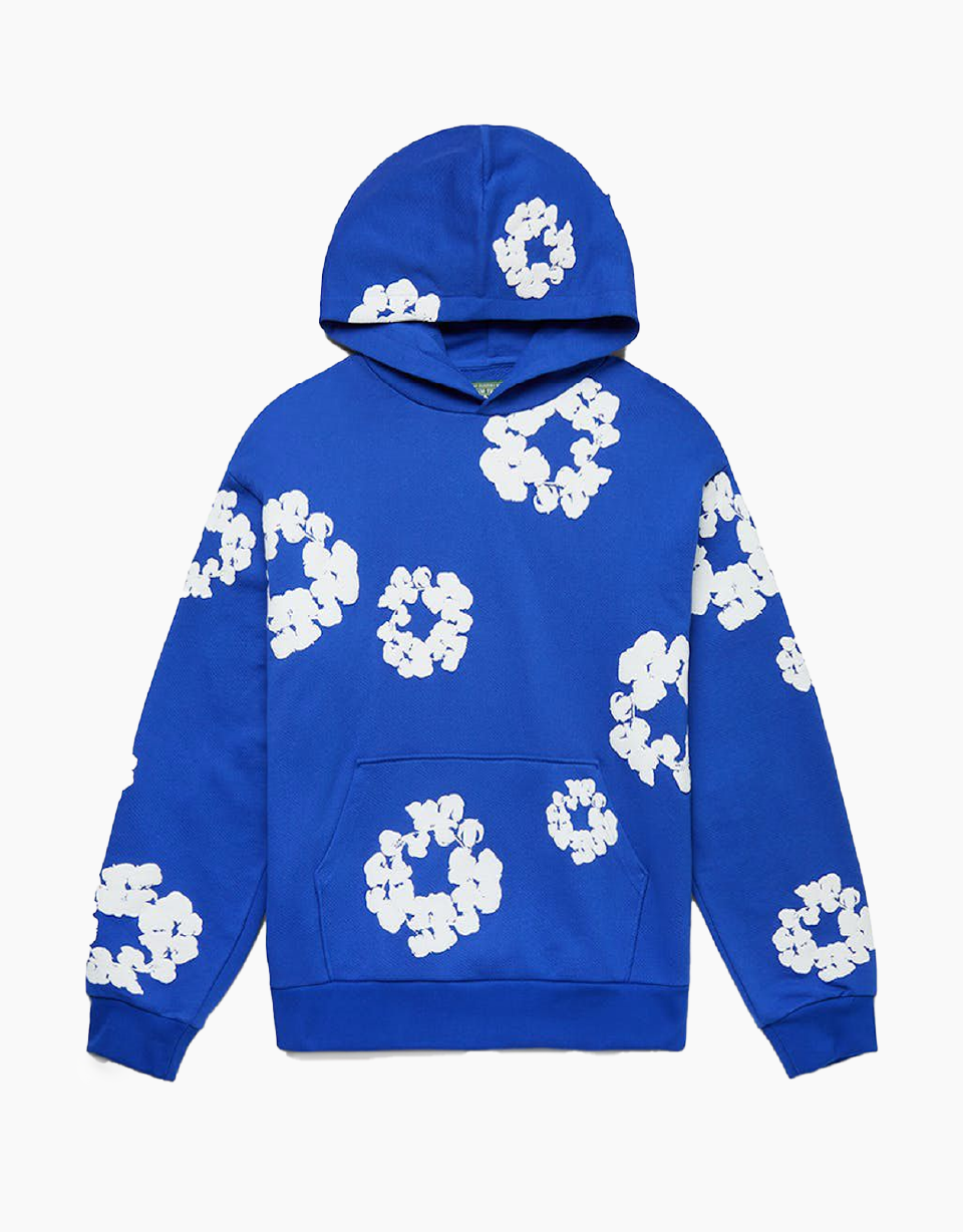 Denim Tears The Cotton Wreath Sweatshirt Royal Blue