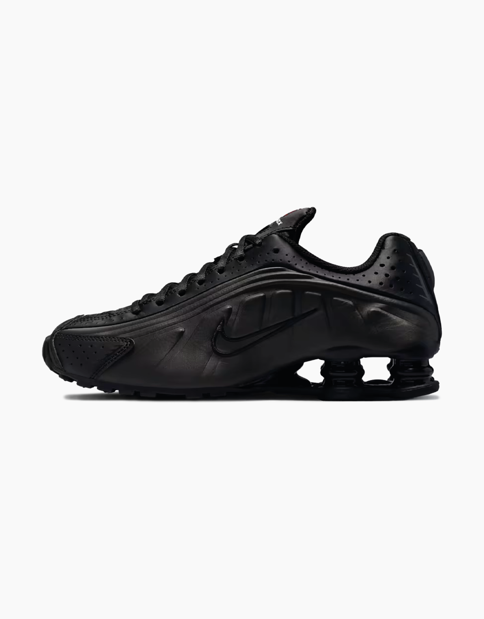 Nike Shox R4 GS Black Bright Crimson